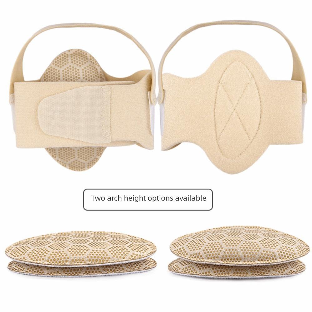 1 Pair Gel Comfort Flat Feet Insoles Adjustable Arch Support Insoles Plantar Uncomfortable