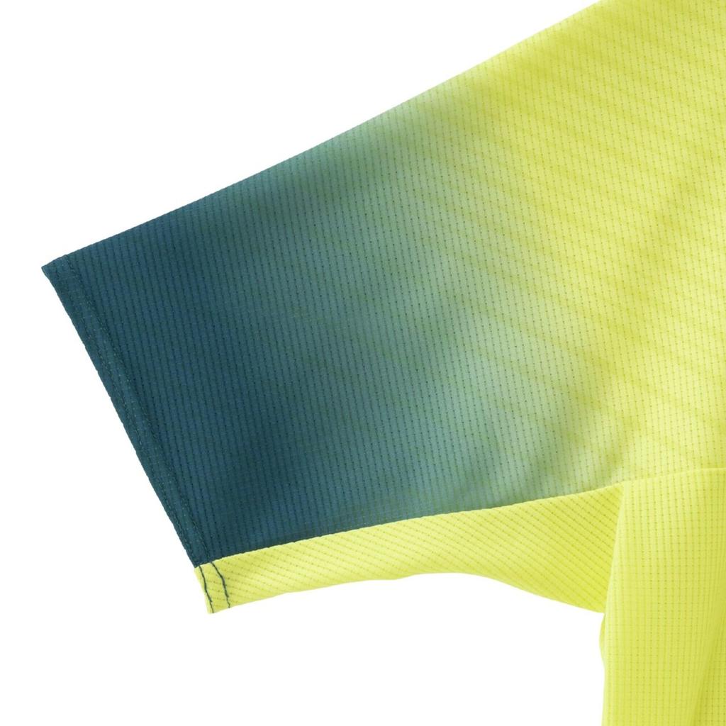 Тренировочная одежда Dry Aeroflow Easy to Highly Fortune Размер M [Mizuno] Футболка, Движение, Дышащая, 32MAD020, Мужская, Желтый,