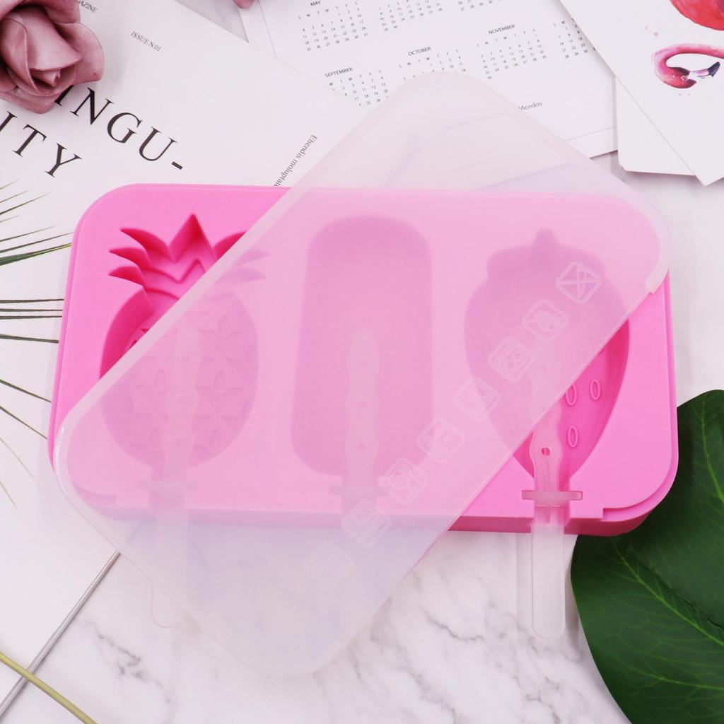 Креативная силиконовая форма для мороженого на палочке для домашних угощений