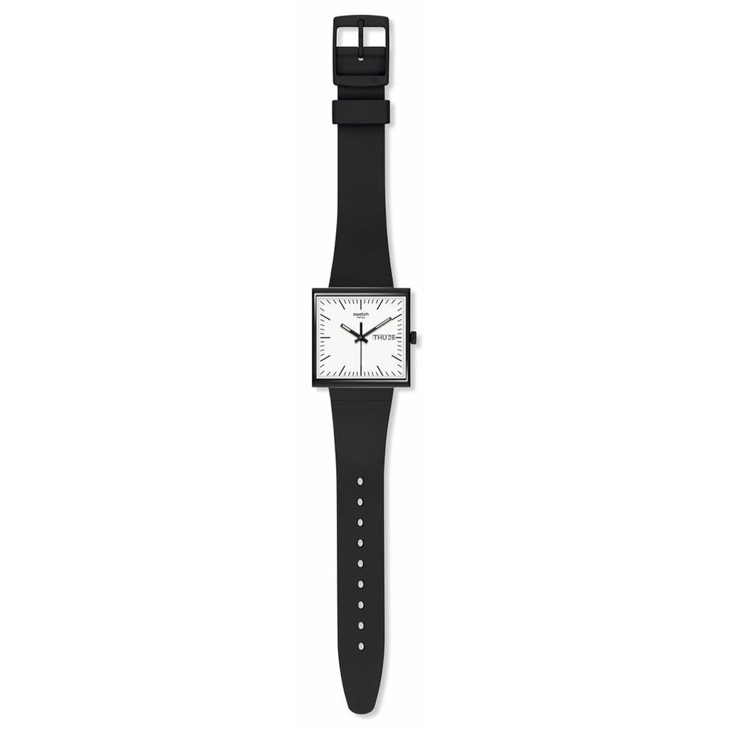 Swatch ЧТО ЕСЛИ…ЧЕРНЫЙ? Наручные часы SO34B700