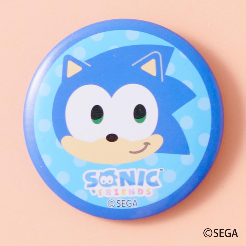 Набор значков для банок SEGA Fave SONIC FRIENDS Original BOX 1BOX 16 Всего 16 типов = штук,