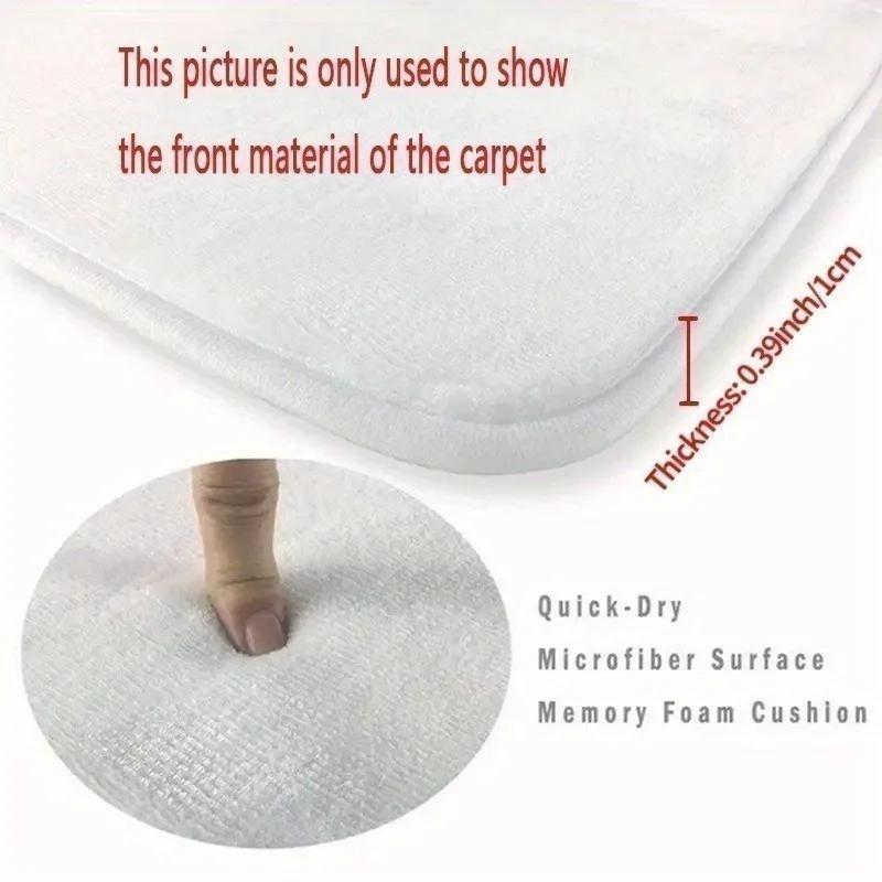 Marble Print Kitchen Runner Rug Anti-slip Oil-proof Stain Resistant Washable Floor Mat for Kitchen Sink