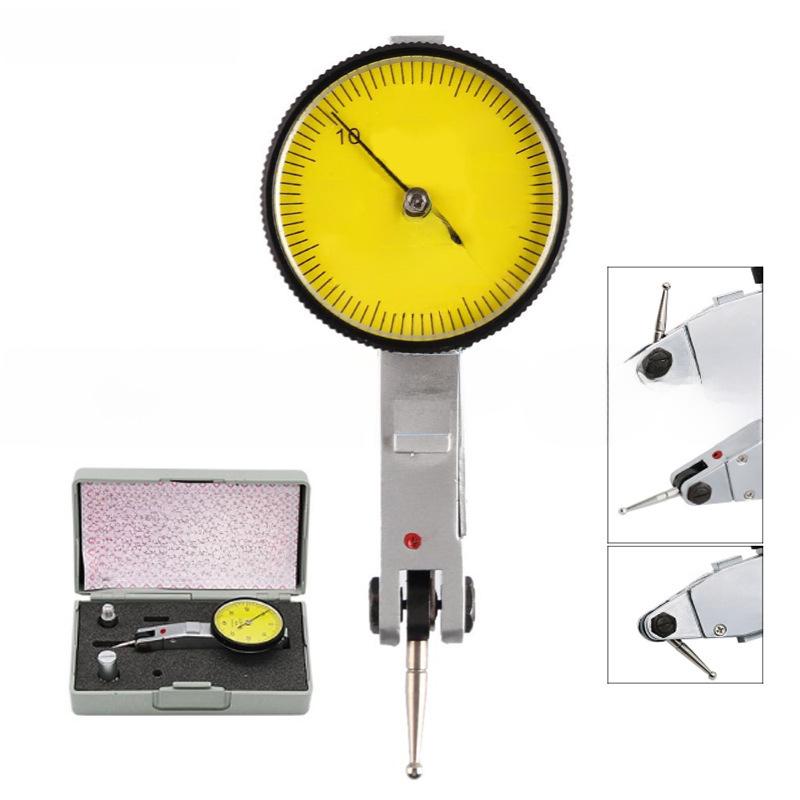 Ударопрочный водонепроницаемый рычажный циферблатный индикатор для калибровки 0-0,8 мм - поясной ушной индикатор для сиденья стола