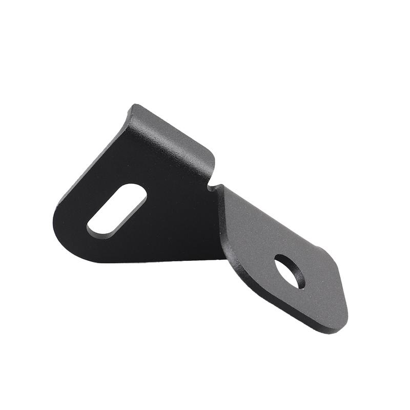 Left Side Hood CB Antenna Radio Mount Bracket Holder for Jeep Gladiator JT Wrangler JL JLU 2018 2019 2020 2021 2022 2023 2024