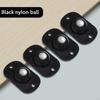 4pcs Self Adhesive Caster Swivel Wheels Stainless Steel Universal Wheel 360 Degree Rotation Pulley Sticky Swivel Moving Rollers