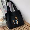 Canvas Bag Women‘s Shopping Bags Commuter Shopper Vest Bag Mom Series Grocery Eco Handbags Student Tote Bag Bags for Women