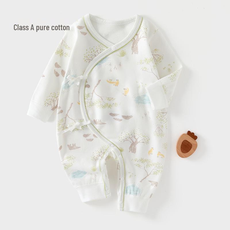 Детский боди из чистого хлопка - Монашеский комбинезон для новорожденных на все сезоны (0-3 месяца)