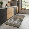 Tapis d'entrée Zaparos 50 x 120 cm marron
