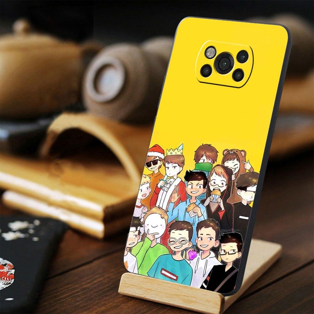 Чехлы Dream Smp DSMP Celular Funda для Xiaomi POCO MI 11 lite X4 F3 10T M4 Pro 5G 11T X3 NFC M3 9T F4 GT
