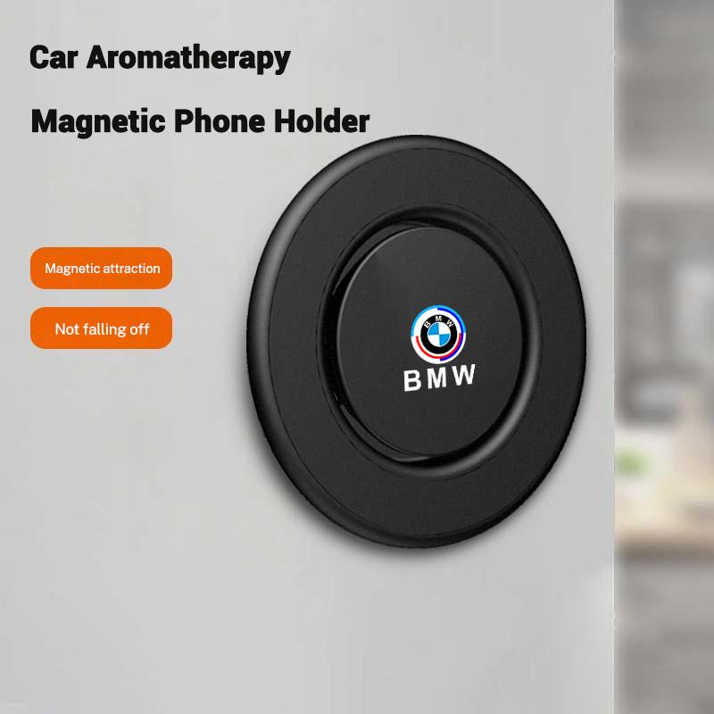 Magnetic Car Emblem Mobile Phone Stand Accessories For BMW 50th anniversary G32 G38 G01 G08 G02 G05 F45 F46 F52 F48 F49 F39 F90 vdkc30