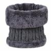 Warm Fleece Scarf Men's Fashion Pullover Scarf Double Layer Thickened Outdoor Wool Neck Cover