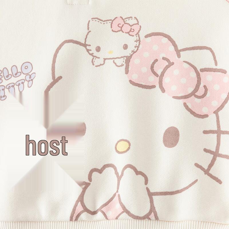 Комплект из толстовки и брюк для девочек Davy & Bella x Hello Kitty Весна/Осень
