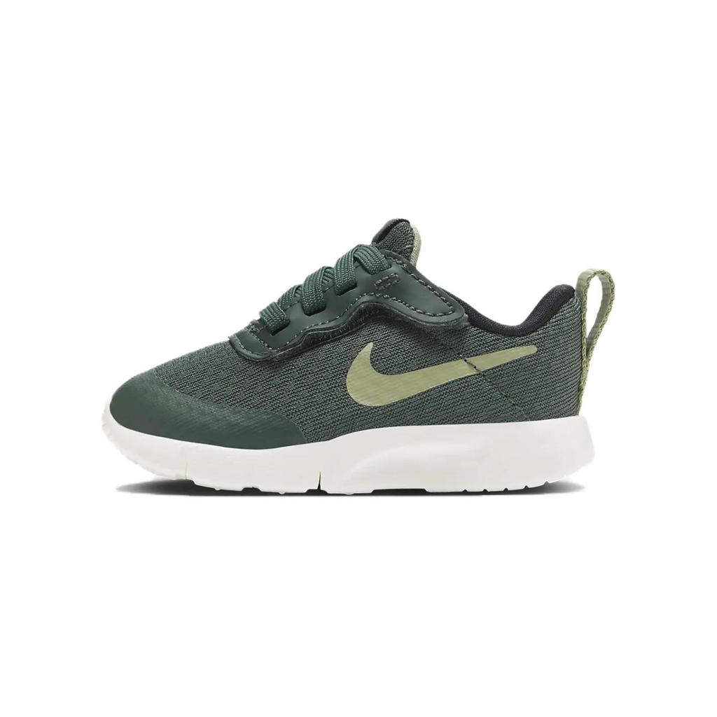 Nike Tanjun EasyOn Низкие кроссовки для малышей Зеленые для младенцев и малышей DX9043-301
