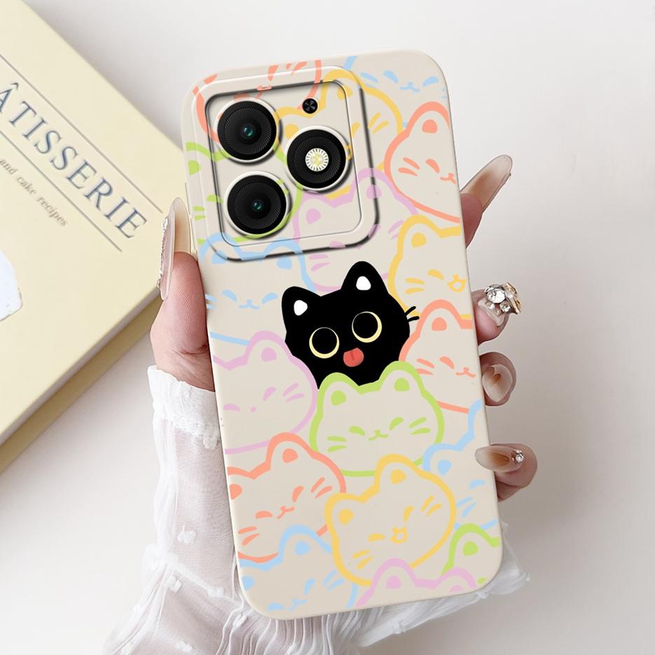 For Itel A50 Case Itel A50C Cute Fashion Cartoon Cover Soft TPU Phone Case For Itel A50C A 50 ItelA50 C Back Cover Fundas Bumper