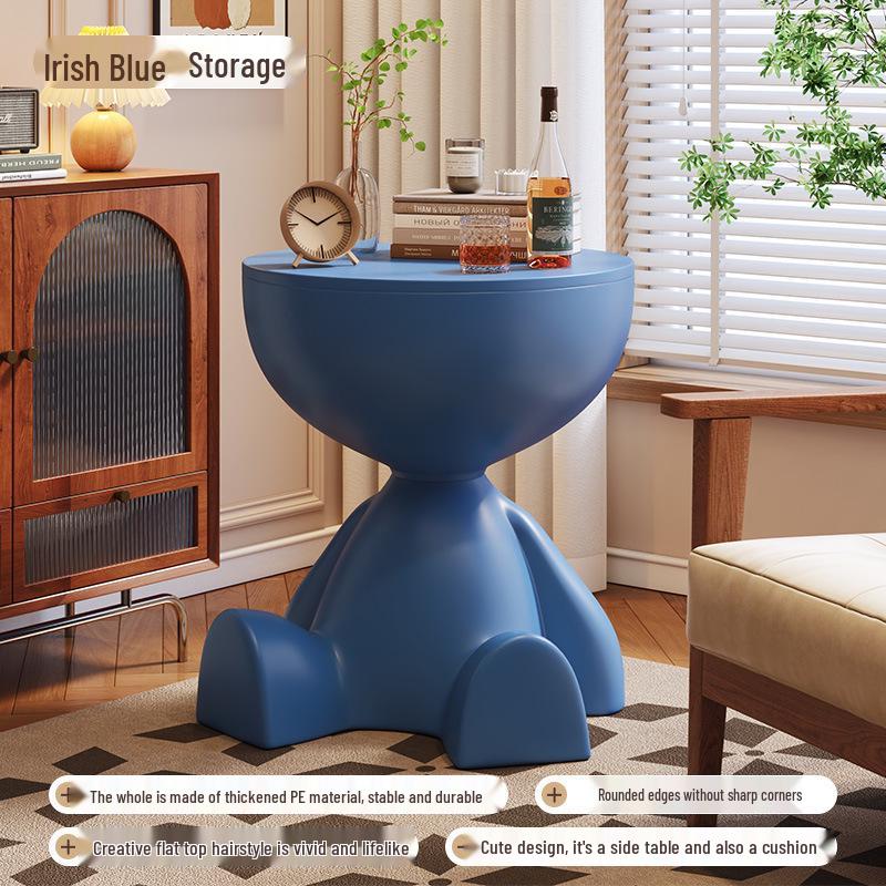 Современный минималистичный прикроватный и кофейный столик: Простой, креативный дизайн для спальни, гостиной, балкона или угловых пространств.