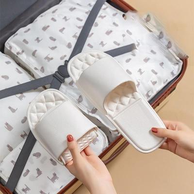 Женские большие размеры, весенние, однотонные, мягкие, складные домашние тапочки, летние, повседневные, с плоской подошвой, нескользящие, пляжные сандалии, размер 36-44