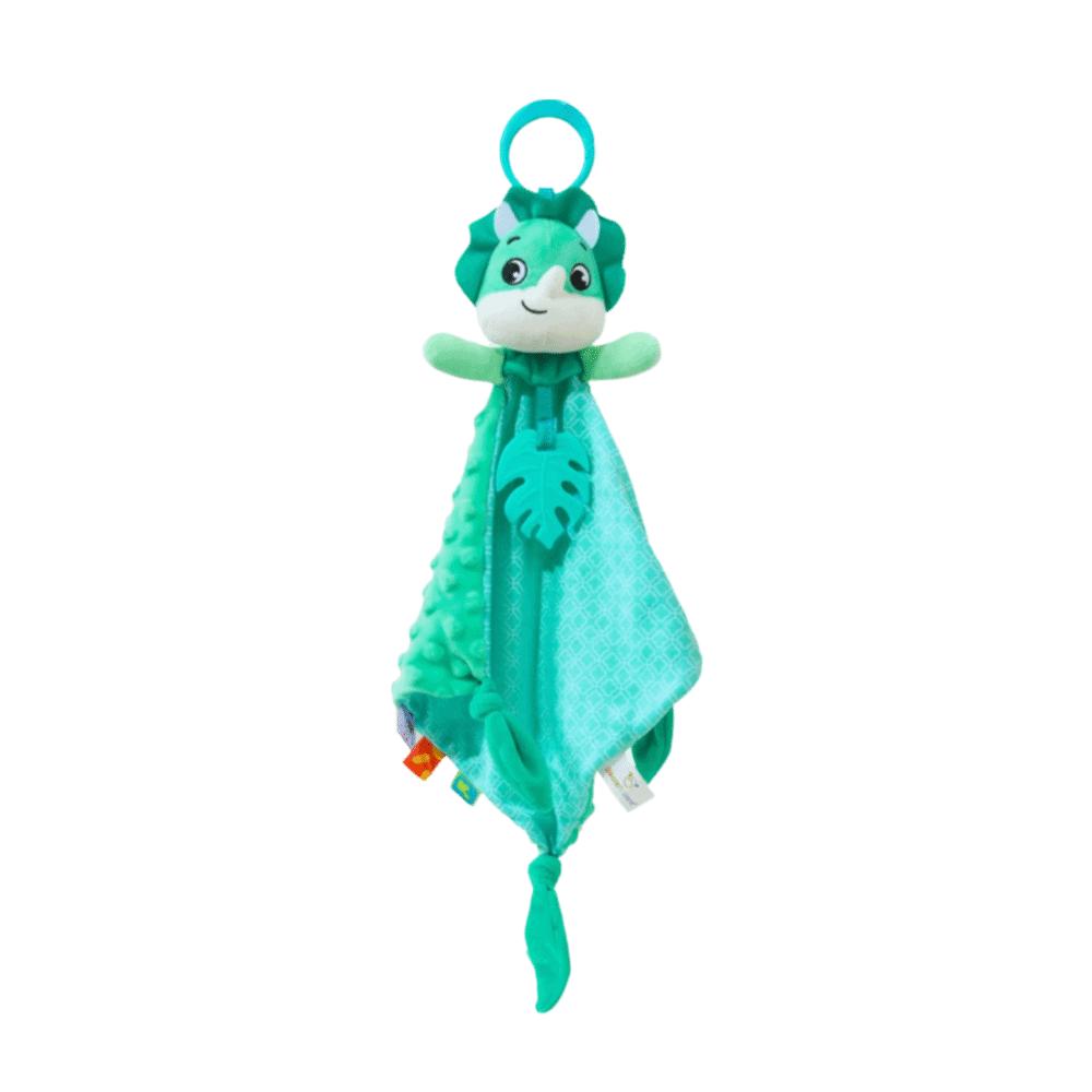 Cartoon Animal Security Blanket Soft Plush Baby Rattle Baby Gifts Snuggle Toy Stroller Car