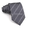 Men's Stripe Grey Navy Blue Wedding Ties Jacquard Woven 8CM Ployster Polka Floral Neck Ties