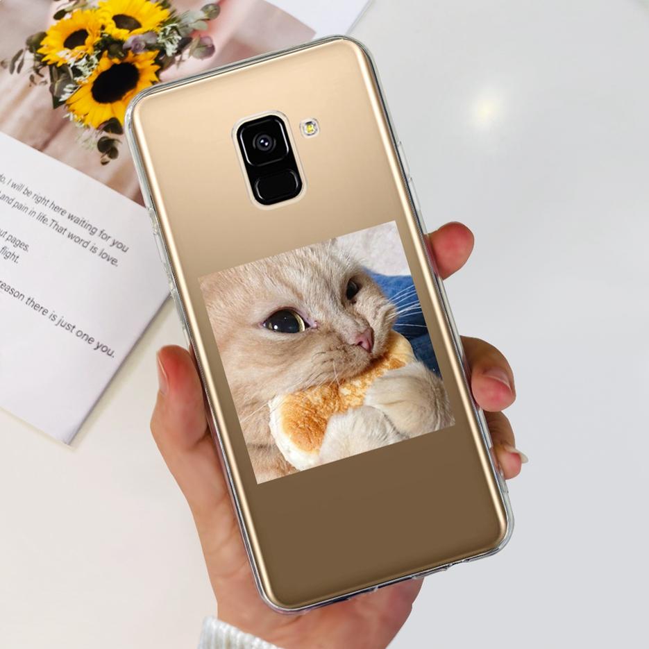For Samsung Galaxy A8 2018 Case SM-A530F New Fashion Painted Cover Soft Silicone Phone Case For Samsung A8 Plus A8+ A730F Bumper