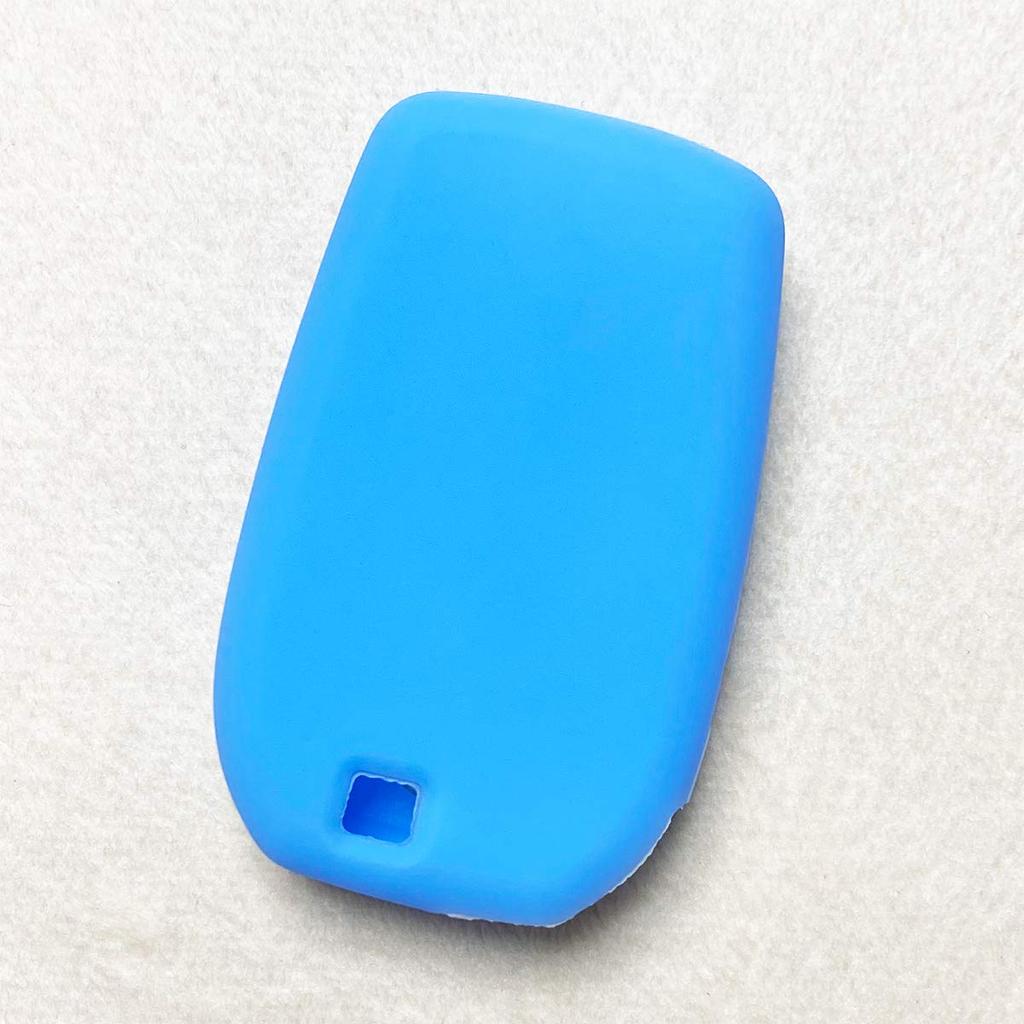 [IKT] Silicone Cover for Toyota Cars Smart Key Light Blue / Alphard / Vellfire