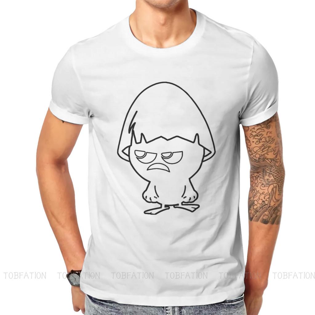 Calimero Anime Angry Tshirt New Arrival Graphic Unisex Vintage Alternative Summer Clothing Cotton Harajuku T Shirt