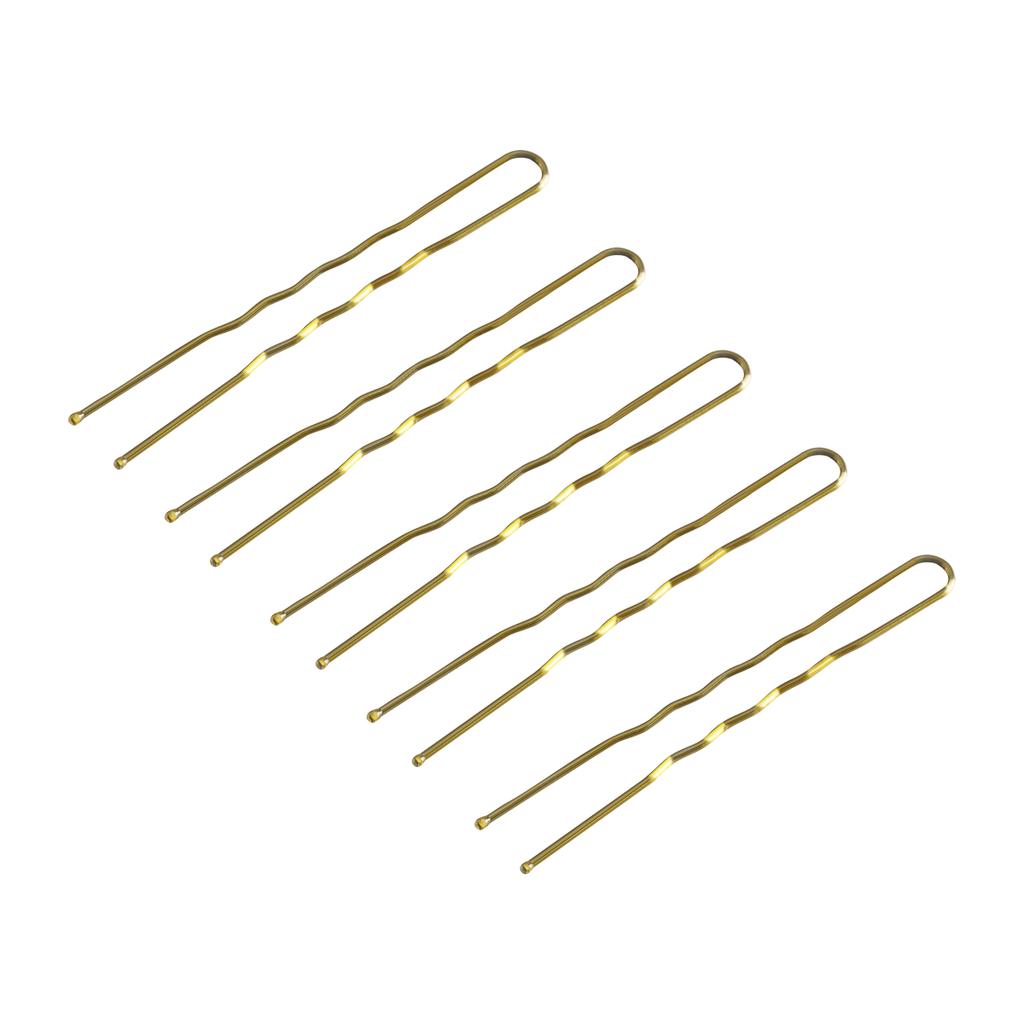 Kokówki Fryzjerskie Do Włosów E-57 120 Szt. 5,6 Cm Złote