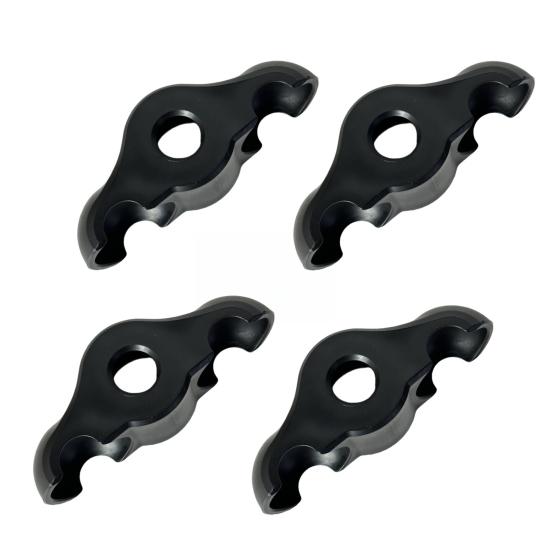 2/4 шт. накладки на ноги для велоспорта в помещении с 4/8 теннисными мячами для фитнес-велосипеда, амортизирующие, противоскользящие, для защиты пола, для домашнего спортзала, для тренировок, для велотренажера