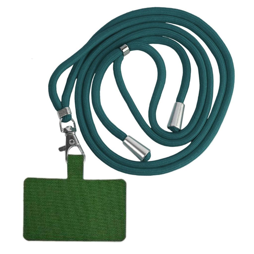 Мягкий ремешок-патч для телефона для всех чехлов для телефонов, однотонный, бытовой, внешний, для ношения на шее, освобождающий руки и предотвращающий потерю