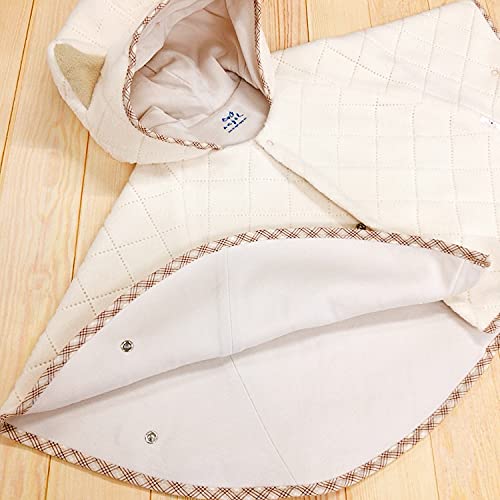 Флисовая накидка для ангелочка, антистатическая, производство Япония, для новорожденных, защита от холода, 50-80 см, TT4911