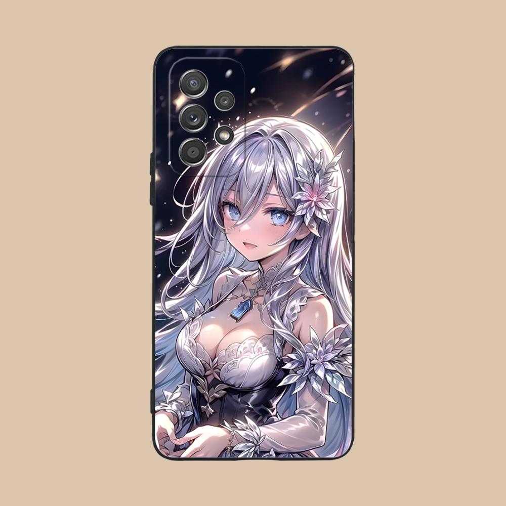 Чехол для мобильного телефона Date a Live Мио Такамия, матовый ТПУ, для Samsung Galaxy A56 55 54 53 52 51 36 35 34 23 16 15 5G, цветная крышка