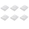 6 Compartment Cutlery Tray Plastic Utensil Organizer Kitchen Drawer Storage Easy Clean BPA Free Sorter Flatware and School