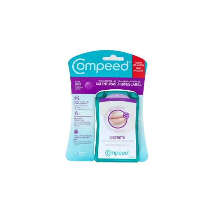 Compeed Невидимый пластырь от герпеса на губах 15 шт.