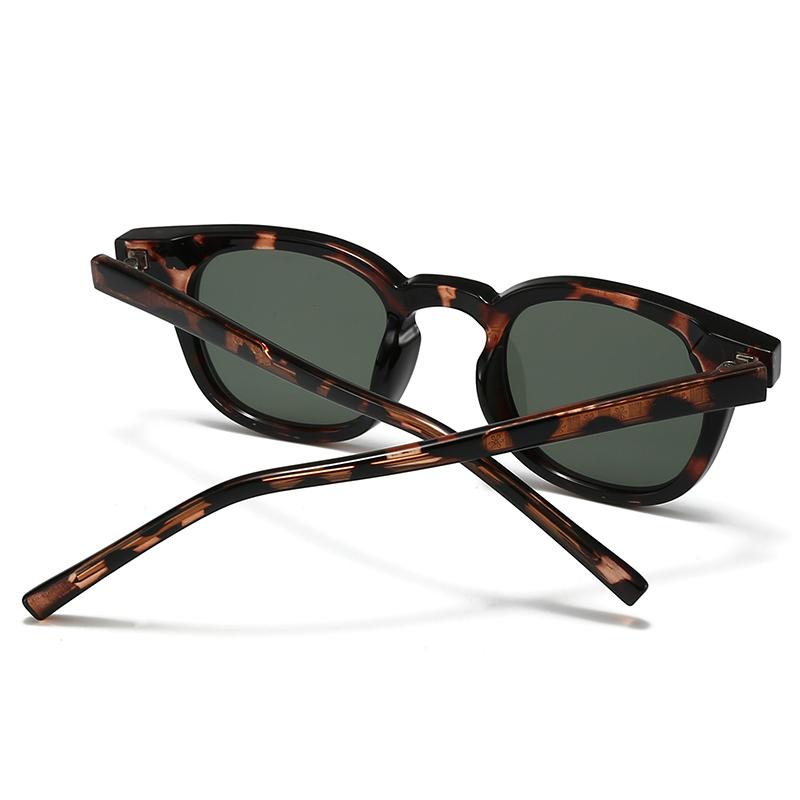 Европейский и американский модный уличный стиль ретро художественные солнцезащитные очки с акриловыми вставками современный шарм солнцезащитные очки 28056