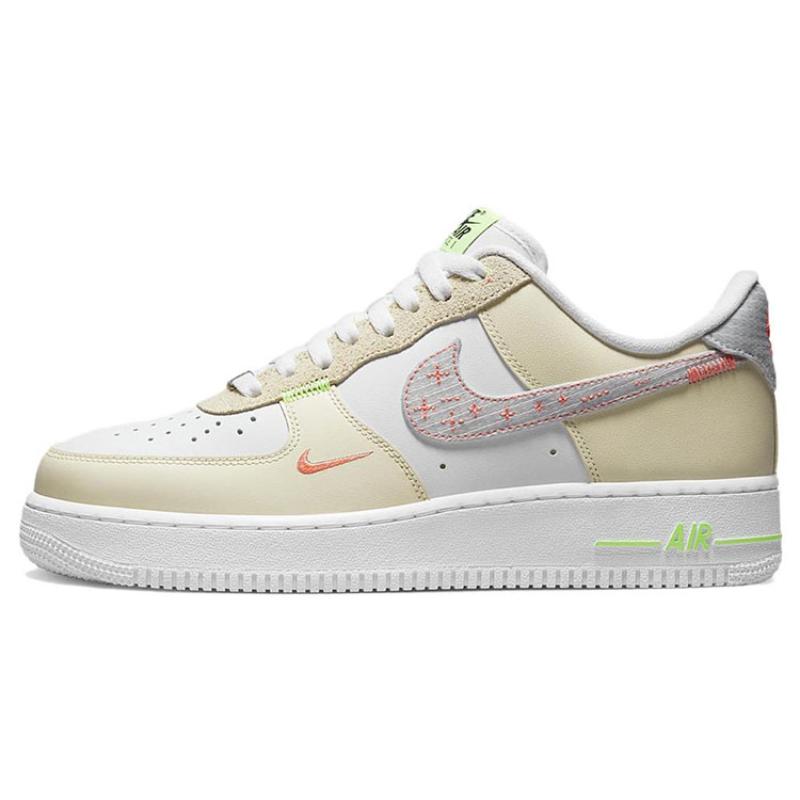 Nike Кроссовки Air Force 1 '07 LV8 'Just Stitch It White Shade Green' FB1852-111
