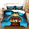 Комплект постельного белья Bachira Blue Lock Single Twin Full Queen King Size Aldult для мальчиков, пододеяльники 3D Anime, комплект простыней