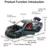 1:24 M3 M4 Toy Car Model Toy Metal Diecast Doors Opened Pull Back Simulation Vehicle Models Toys Kids Decorative Presents