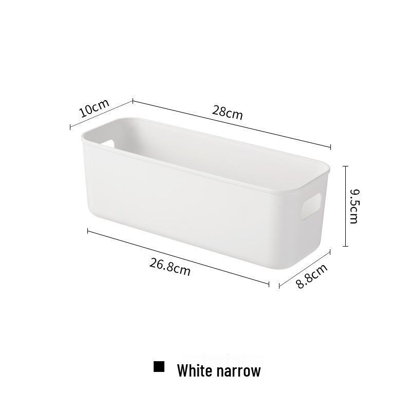 Многофункциональная пластиковая корзина для хранения косметики, закусок и кухонных принадлежностей