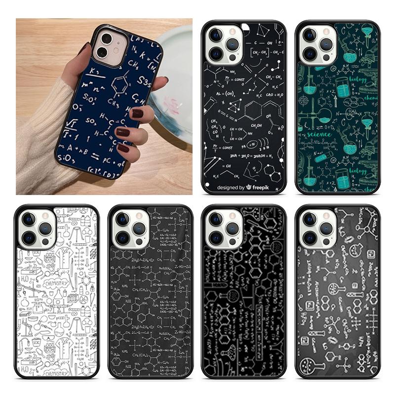 Химическая лаборатория Бесшовная крышка-чехол для телефона Для iPhone 17 Air 15 Pro MAX 16 Plus 14 12 11 13 coque