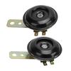 Waterproof Motorcycle Horns 12V 1.5A 105db Round Car Loud Speaker for Motorcycle Car UTV ATV Boat