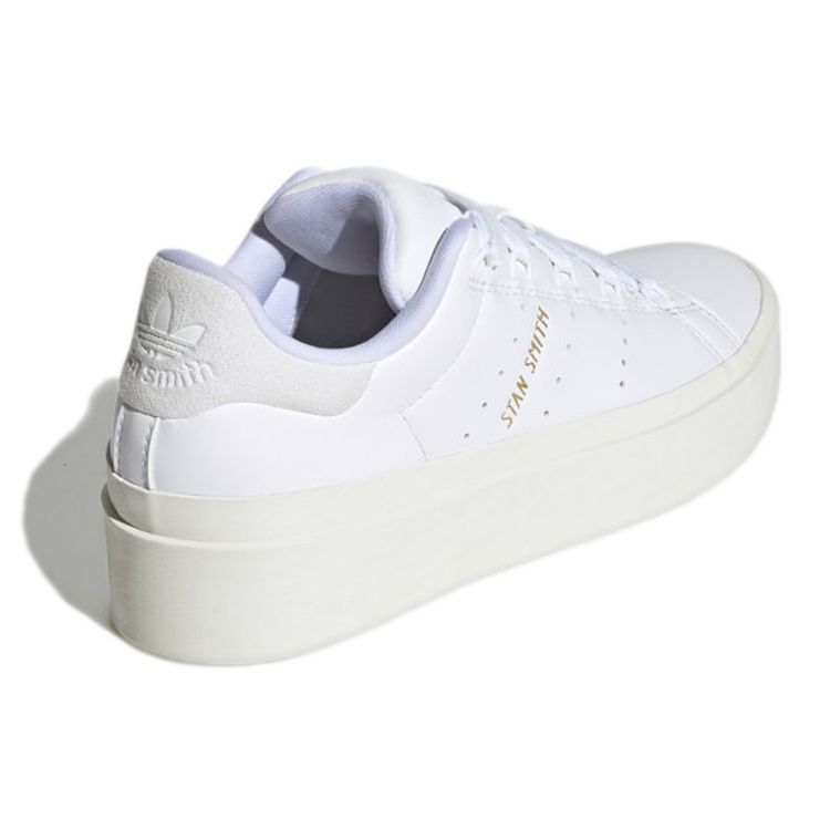 Adidas Stan Smith Bonega Triple White Женские кроссовки Cloud-White Off-White GY3056