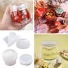 Resin Box Molds with Lids 3D Jar Silicone Mold Trinkets Storage Container Box Mold for Resin Casting Home Decoration
