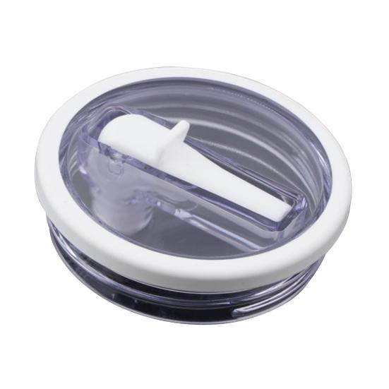 40oz Tumbler Flip Straw Lid Replacement Leak-Proof Splash Resistant Cover for Cup BPA-Free Reusable Glass Lid with Folding Straw