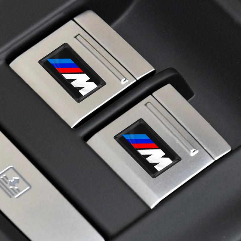 2/5/10 шт. Наклейки с 3D эмблемой логотипа автомобиля на руль из углеродного волокна для BMW M E34 E36 E60 E90 E46 E39 E70 F10 F20 F30 X5 X6 X1 M3 M5 M6 E71 F01 F02 F87