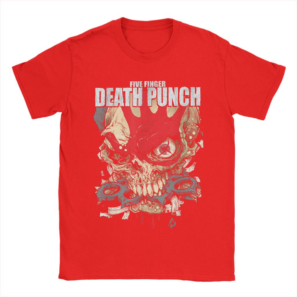 Mens TShirts 5FDP Exploded Warhead Fashion Cotton Tee Shirt Short Sleeve T Shirt Round Neck Clothes Plus Size