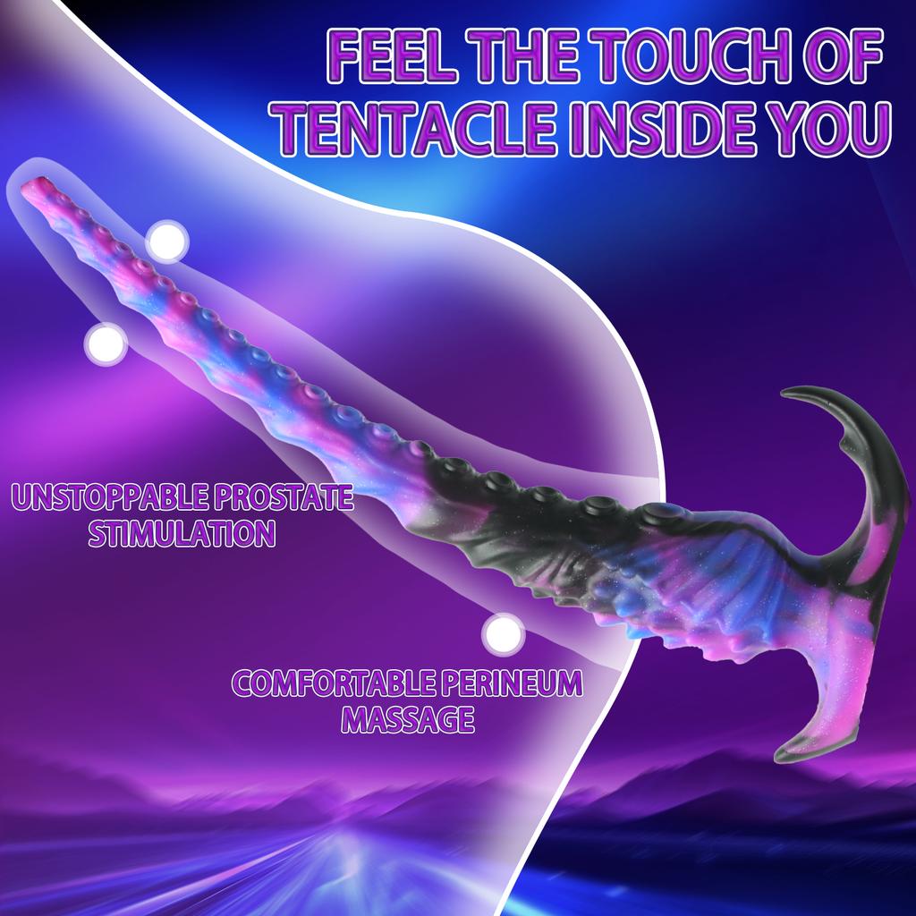 18+ Щупальца Анальная пробка Щупальце осьминога Анальная пробка для женщин мужчин геев Длинные анальные дилдоны Силиконовая мягкая анальная пробка Длинный дик Секс-игрушки