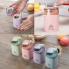 Fashion Wheat Straw Automatic Toothpick Holder Container Dispenser Home Decor