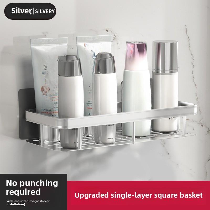 Ванная комната прямоугольная треугольная корзина присоска настенная алюминиевая душевая комната треугольная неперфорированная угловая полка для ванной