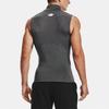 Under Armour Спортивная рубашка с высоким воротом без рукавов, компрессионная, мужская, серая 1361521-090