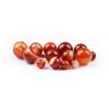 Natural Red Stripe Banded Carnelian Round Ball 4 6 8 10 12mm Loose Beads For Jewelry Bracelet Earrings Pendant Making