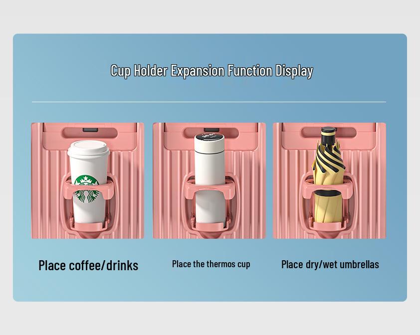 Large 20" & 24" Travel Suitcase with Universal Wheels, Drop-Resistant, Wear-Resistant, Cabin Size, Combo Lock for Women.